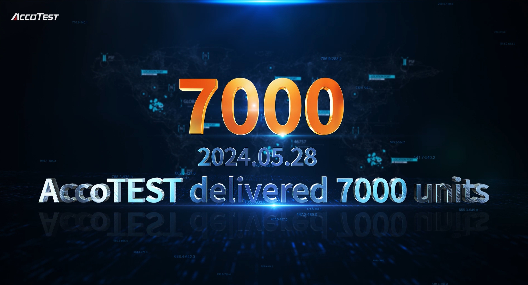 AccoTEST the 7000<sup>th</sup> Tester Delivery