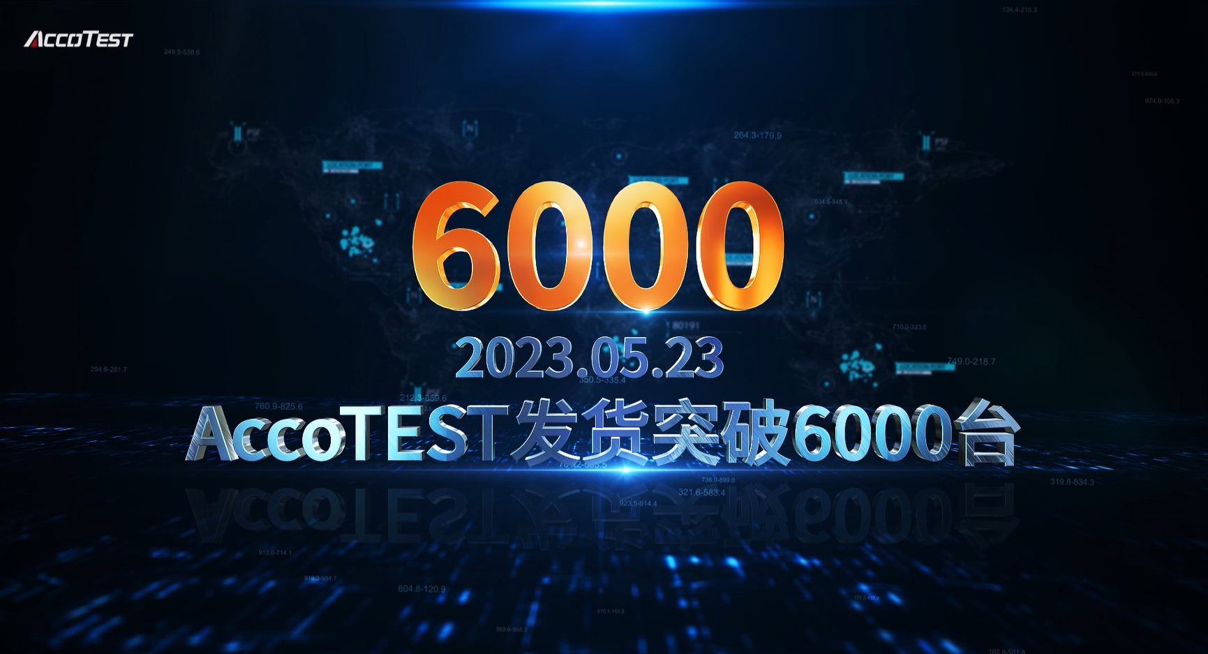 AccoTEST the 6000<sup>th</sup> Tester Delivery